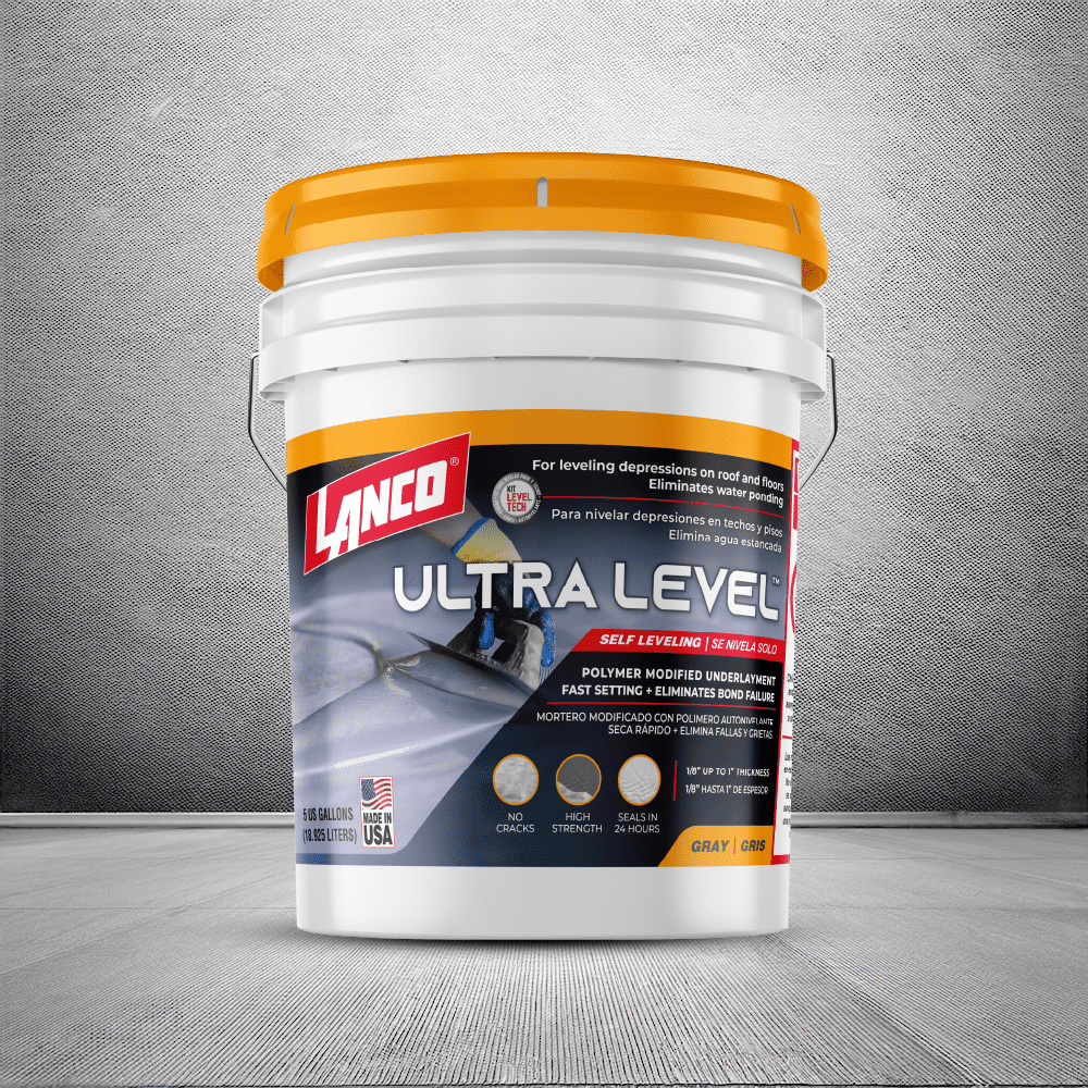 Lanco Ultra Level, Mortar Mix Underlayment Grey Finish, 40 Pound