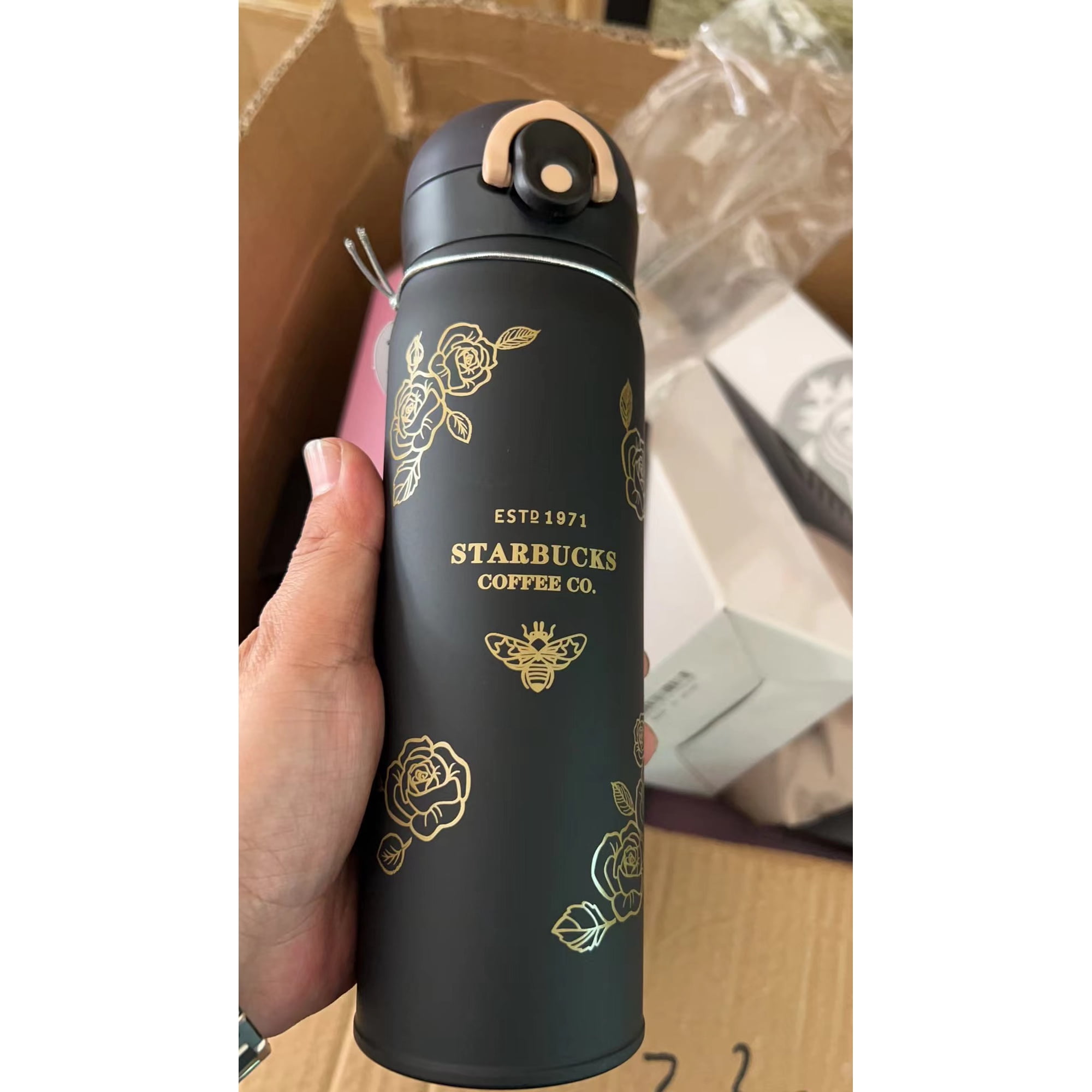 Starbucks 500ml Ultra-Light Stainless Steel Insulated Water Bottle