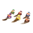 thumbnail image 1 of GROWTH TANK 6pcs Artificial Feather Bird Statue Simulation Garden Figurine Lifelike Ornament, 1 of 9
