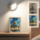 thumbnail image 5 of Pintura luminosa Pintura de iluminación Pintura decorativa Iluminación de color moderna, 5 of 6