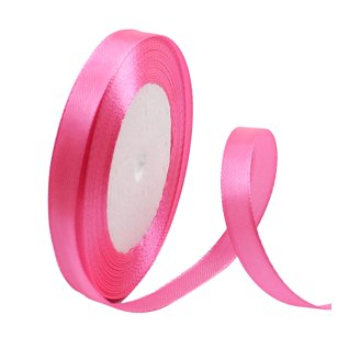 GTYBOVA Champagne Pink Satin Wired Ribbon - 2.5 Inches X 25 Yards, For Gift Wrapping, Wedding & Crafts
