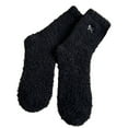 thumbnail image 4 of iHPH7 Womens Fuzzy Socks Soft Socks Crew Socks for Women Fluffy Socks Fuzzy Grippy Socks Woman Thick Crew Socks Women Warm Fuzzy Socks Black One Size, 4 of 4