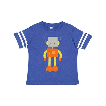 

Inktastic Cute Robot Little Robot Smiling Robot Gift Toddler Boy or Toddler Girl T-Shirt