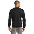 thumbnail image 2 of Port & Company Tall Crewneck Sweatshirt (PC90T) Jet Black, 4XLT, 2 of 2