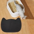 thumbnail image 6 of Cat Litter Mat Double Layers Durable Washable for Indoor Cats Cat Litter Pad Black, 6 of 8