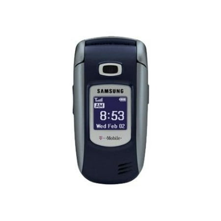 Samsung SGH-T319 - Feature phone - LCD display - 128 x 160 pixels - T-Mobile - two-tone blue