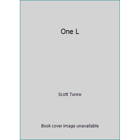 Pre-Owned One L (Paperback) 0399119329 9780399119323