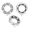 thumbnail image 3 of Unique Bargains 2 Pcs Roulements à Billes 25mm x 7 pour Vélo Ton Argent, 3 of 7