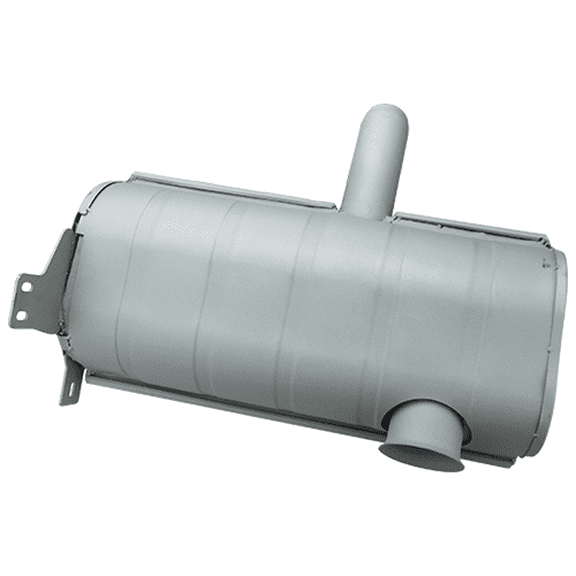 AL37167 New Aftermarket Tractor Under Hood Muffler for John Deere Specific Tractor Models 3050, 3350 