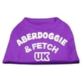 thumbnail image 1 of Aberdoggie Uk Sérigraphie Chemises Violet Sm (10), 1 of 1