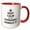 Red/White, variant on 3drose, Keep Calm and Let Fernando Handle It Funny Personal Name, 11oz Magic Transforming Mug