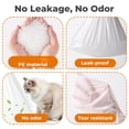 thumbnail image 3 of Cat Litter Box Liner for Self Cleaning Litter Box, Extra Thick Heavy Duty Replacement Bags for Multiple Cats, Control Waste Bags for Automatic Litter Box, 40 Count White, 3 of 6