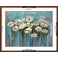 thumbnail image 5 of Art.com Anemones by the Lake Art Print by Silvia Vassileva, Brown Frame Wall Art, 29" x 23", 5 of 5
