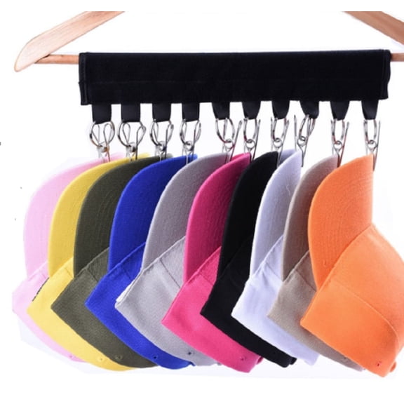 1-Pack Baseball Cap Organizer Door Hanger, Hat Holder Closet Rack for Caps, Space-Saving Hat Storage Organizer for Bedroom Closet Entryway TIKA