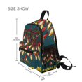 thumbnail image 3 of FORMRS Kids School Backpack with Front Zippered Pocket 12" Student Travel Daypack, Red Christmas Light, 3 of 6
