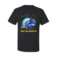 thumbnail image 2 of Reel It Like You Stole It Men's Graphic T-Shirt, Black, Small, 2 of 3
