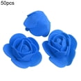 thumbnail image 2 of Visland 50PCS Fake Flower Heads for Crafts PE Foam Mini Roses Head Artificial Flowers DIY Party Birthday Home Decor Wedding Decoration for Scrapbooking Gift Box DIY Wreath, 2 of 6