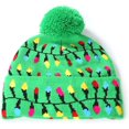 thumbnail image 2 of LAICAIW 6 Pack LED Light-up Hat Knitted Christmas Beanie Hat Unisex LED Christmas Cap, 2 of 7