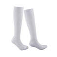 thumbnail image 2 of pega la absorción larga cómoda del sudor del algodón espesa protector Blanco Zulema calcetines de esgrima, 2 of 8