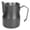 Black, variant on Riousery 304 Stainless Steel Coffee Milk Frothing Pitcher Steamer Cup Olecranon Type Outlet Silver 350ML / 11.8 oz[cite: 1]