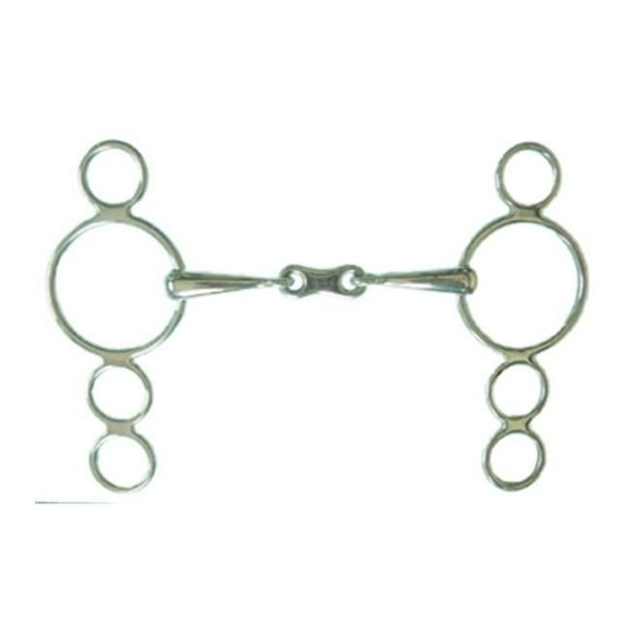 Jacks Imports 20148-5 French Double Jointed 3-Ring Elevator Bit - 5 in.