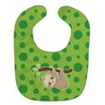 thumbnail image 1 of Carolines Treasures BB9032BIB Sloth Baby Bib, 1 of 3