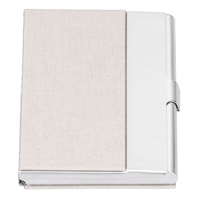 Tarjetero, Estuche Para Tarjetas De Visita Ligero Fácil De Llevar Práctico Antideslizante Para Cumpleaños Para El Día De La Madre Para Banquetes Para El Día Del Padre ANGGREK Blanco 701#