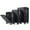 52#, variant on DUOSONG Luggage,With Front Opening,Tsa Approved Lock,Hardshell Suitcase,Black Travel Luggage Hard Case
