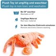 thumbnail image 4 of Juguete electrónico interactivo de pez para gatos - Juguete eléctrico suave, bolsa de hierba gatera recargable - Peluche lavable, 3 velocidades, cable USB - Juego de caza estimulante para gatitos, 4 of 5