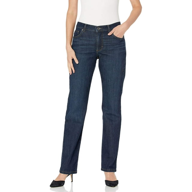 Lee Womens Relaxed Fit Straight-Leg Jean