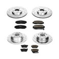 thumbnail image 3 of PowerStop Front and Rear Z23 Evolution Sport Carbon-Fiber Ceramic Brake Pad and Drilled & Slotted Rotor Kit Fits: ACURA Select Models K2715, 3 of 10