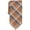 Orange, variant on Men's Sadies Plaid Tie Orange Blue  Necktie