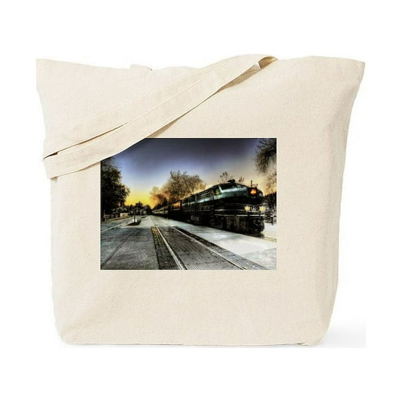CafePress - MYSTERY TRAIN Tote Bag - Unisex Canvas Tote Bag, Beige, 1-Piece