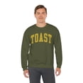 thumbnail image 6 of Toast Sweatshirt Gifts Crew Neck Shirt Long Sleeve Unisex, 6 of 7