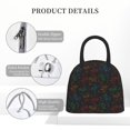 thumbnail image 4 of Rateoe Gamepad Joystick Game Pattern Lunch Bag Women, Lunch Box, Lunch Bag, Small Leakproof Lunch Tote Large Capacity Reusable Insulated Cooler Lunch Container, 4 of 6