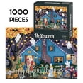 thumbnail image 1 of Halloween 1000 Piezas Rompecabezas De Casa Encantada Arte De Pared Diy Regalo De Halloween Para Niños Y Adultos seitruly HA046768-01, 1 of 5