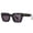 C1 Black Frame Black Gray, variant on Square Sunglasses Modern Retro Style PC Frame and Lenses for Enhanced Durability and Style UV Protection for Outdoor Activities