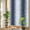 Navy blue white, variant on Navy Blue Ombre Privacy Window Film, Decorative Stained Glass Window Film, Farmhouse Modern Art Resuable Rainbow Static Cling for Home Bathroom Living Room Glass Door 23.6"x59"