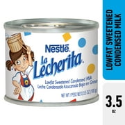 Nestle La Lecherita Lowfat Sweetened Condensed Milk, 21 oz