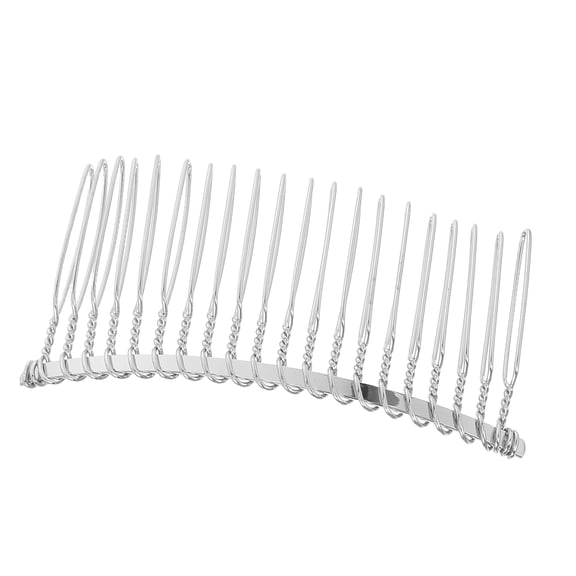 Pawsdot Metal Wire Comb Bridal Hair Clip Comb Durable Metal 1Pcs for Women