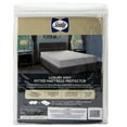 thumbnail image 5 of Sealy Luxury Knit Mattress Cover Protector, Full, White- Fitted Waterproof Stain Release, 5 of 6