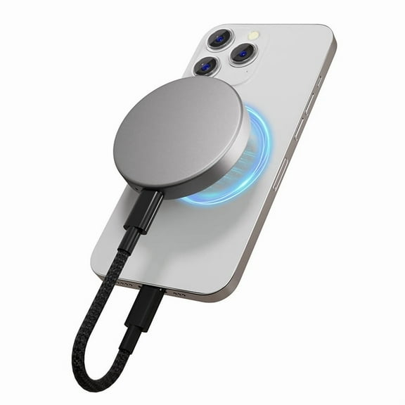 2TB Magnetic Mini Portable SSD,USB-C for iPhone 15/16 Pro/Pro Max