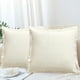 thumbnail image 4 of Juego de 2 fundas de almohada de lino con flecos | Fundas de almohada decorativas bohemias de 45 x 45 cm con borlas para sofá, cama, sala de estar, decoración del hogar, 4 of 6