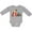 AC-Heather Grey, variant on Inktastic Movie Loving Bats with Popcorn and Soda Boys or Girls Long Sleeve Baby Bodysuit
