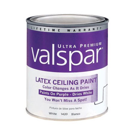 Valspar Flat Purple To White Latex Color Changing Ceiling Paint 1