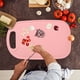 thumbnail image 4 of Isvgxsz Clearance Extra Large Plastic Cutting Board, 16" Non-Slip Cutting Board for Meat, Thicker Kitchen Chopping Board, Unique Design with Multiple Juice Grooves! Dishwasher Safe, Easy Grip Handle, 4 of 6