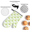 thumbnail image 3 of Cauagu Frogs and Dragonflies Print Oven Mitts and Pot Holders 4 pcs Set,Extra Thicken Long Kitchen Oven Glove Potholders BBQ Gloves-Oven Mitts and Pot Holders(11 Inch), 3 of 6