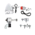 thumbnail image 1 of Bicycle Dynamo Lights Set Headlight Rearlight Led Bicycle Light Motorized Bike Friction Dynamo Gene JU, 1 of 5