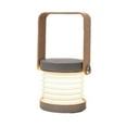 thumbnail image 2 of 4 in 1 Folding Table Lamp Retractable LED Light Wooden Handle Portable Light Control Dimmable 3 Brightness Night Light for Reading Outdoor Camping, 2 of 2