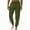 Green, variant on Men's Ankle Strap Renaissance Pants with Drawstring Solid Color Trousers